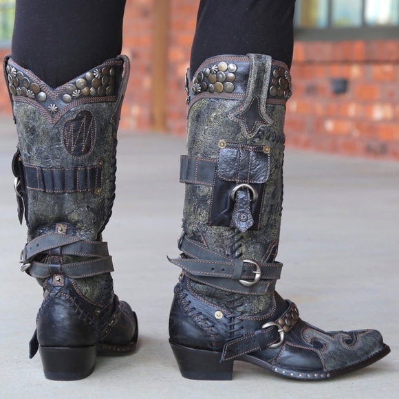 Double D Ranch Shoes - Double D by Old Gringo Frontier Trapper size 9